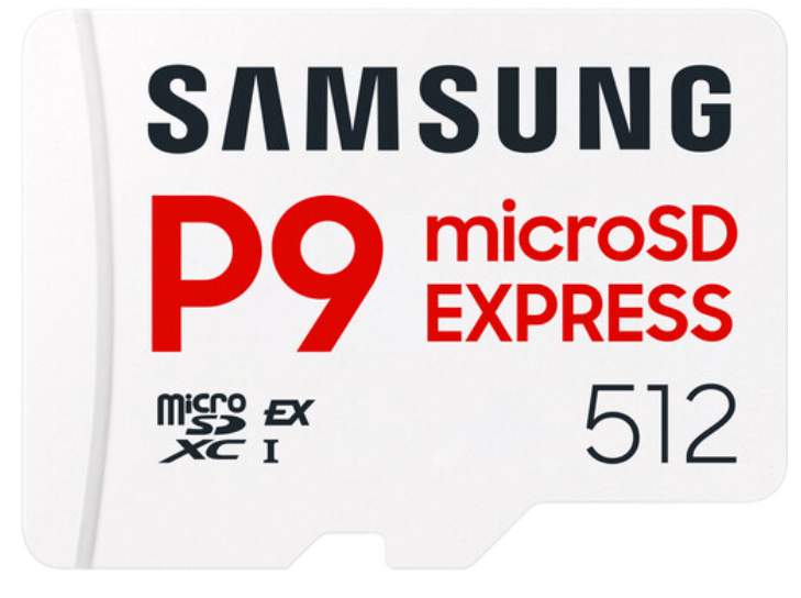 198957218880 - Samsung 512GB P9 microSD Express Memory Card