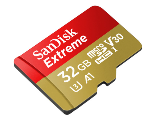 619659155827 - SanDisk 32GB Extreme UHS-I microSDHC Memory Card - with SD Adapter