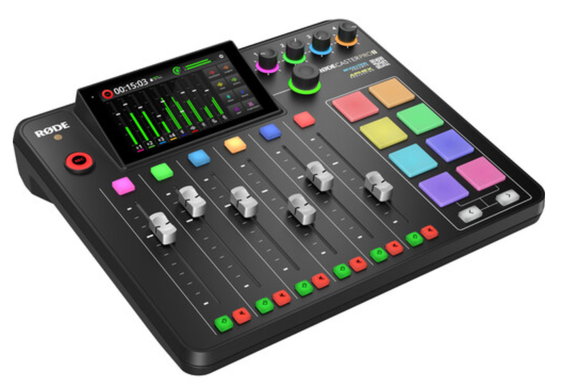 698813009176 -RODE RODECaster Pro II Integrated Audio Production Studio