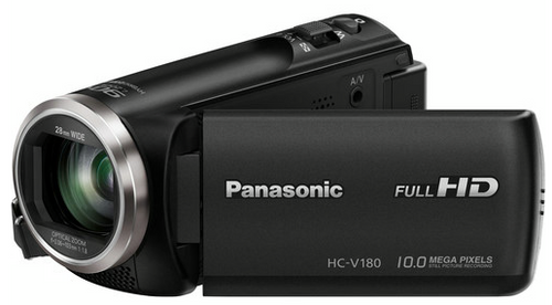 885170266018 - Panasonic HC-V180K Full HD Camcorder