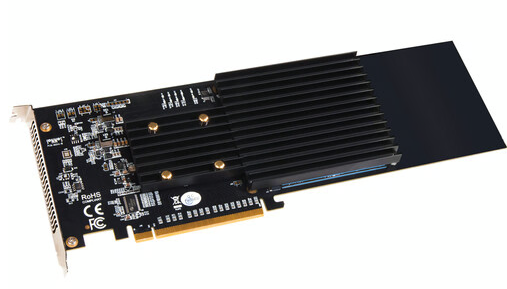 732311012983 - Sonnet M.2 4x4 Silent PCIe 3.0 x16 Card for NVMe SSDs