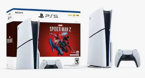 711719573029 - PlayStation 5 Console Marvel's Spider-Man 2 Bundle (Slim)