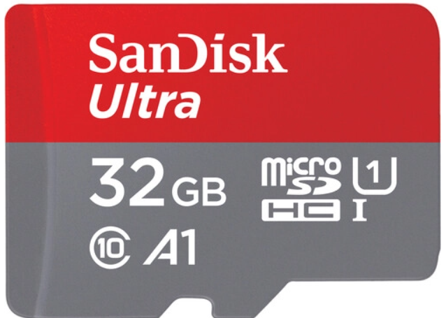 619659183554 - SanDisk 32GB Ultra UHS-I microSDHC Memory Card