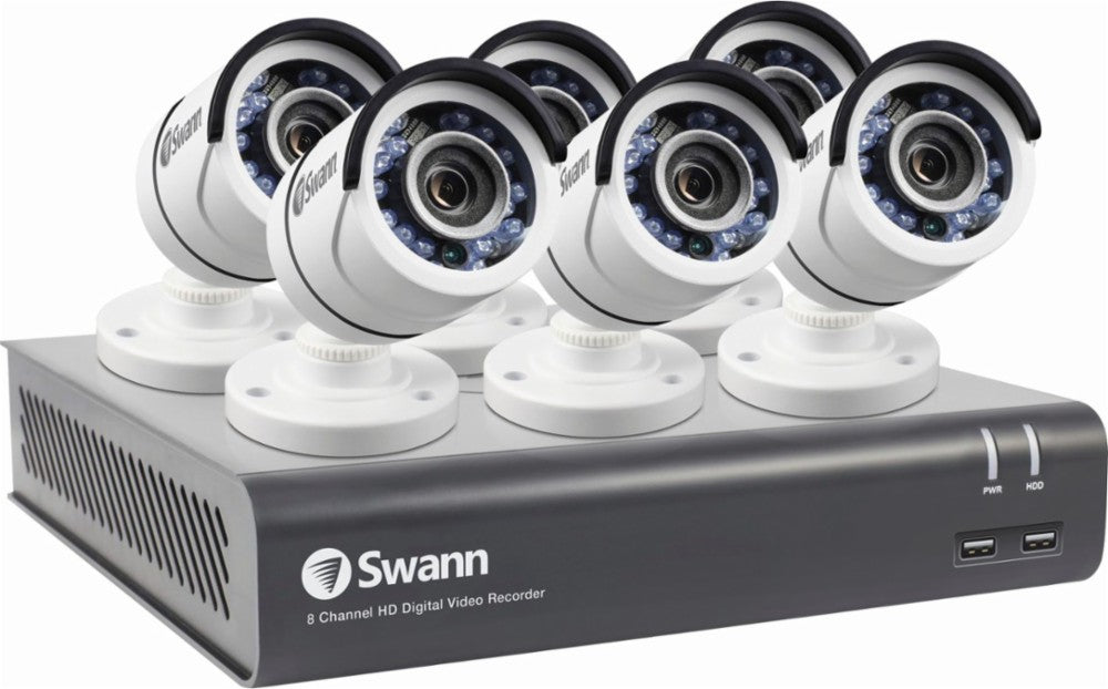 840236121687 - Swann 8 channel Security System 1080p DVR-4575